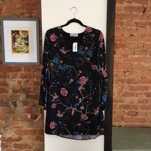 Two arrows dress, floral